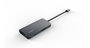 LMP Dock USB-C Mini avec HDMI 4K, 3 ports USB 3.0, Ethernet Gigabit, lecteurs de cartes SD/microSD et USB-C Power Delivery pour MacBook - Gris sidéral