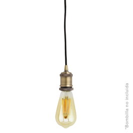 GSC Evolution Lampe suspendue Yaren E27 1m Doré
