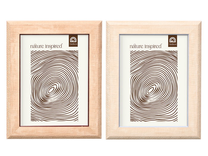 GIFTDECOR Lot de 24 cadres photo lisses 15x20 cm Madera GIFTDECOR Lot de 24 cadres photo lisses 15x20 cm Madera