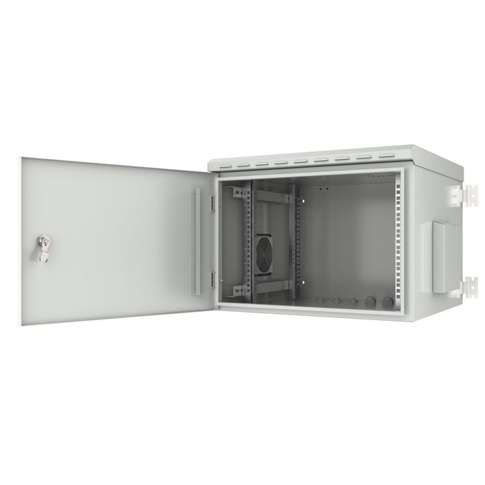 Lanview Armoire Rack 19 Pouces Logon 7U 60 x 60 Murale IP55 Blanc