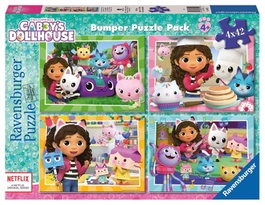 Ravensburger Puzzle La Maison de poupée de Gabby 4x42 pièces