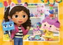 Ravensburger Puzzle La Maison de poupée de Gabby 4x42 pièces