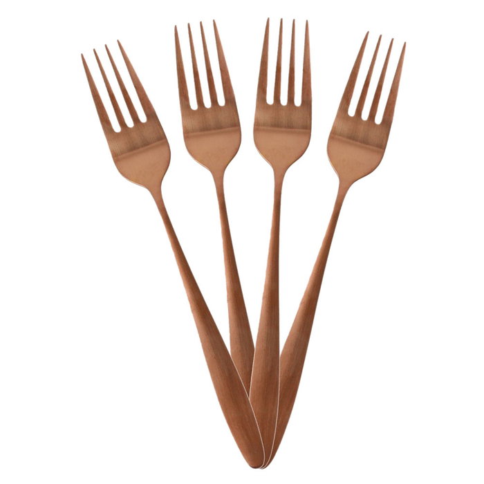 Home Deco Factory Jeu de couverts Mirage 16 pièces couleur cuivre