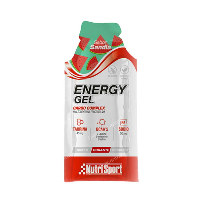 NUTRISPORT ENERGY GEL pastèque (pack de 24) NUTRISPORT ENERGY GEL pastèque (pack de 24)