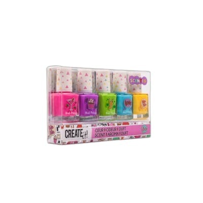 CREATE IT Coffret de 5 vernis à ongles parfumés CREATE IT Coffret de 5 vernis à ongles parfumés