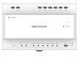 Hikvision Distributeur bi-filaire IP 6 ports pour DS-KAD706Y & DS-KAD706Y-S avec interface RJ-45, montage sur rail DIN, alimentation 24VDC