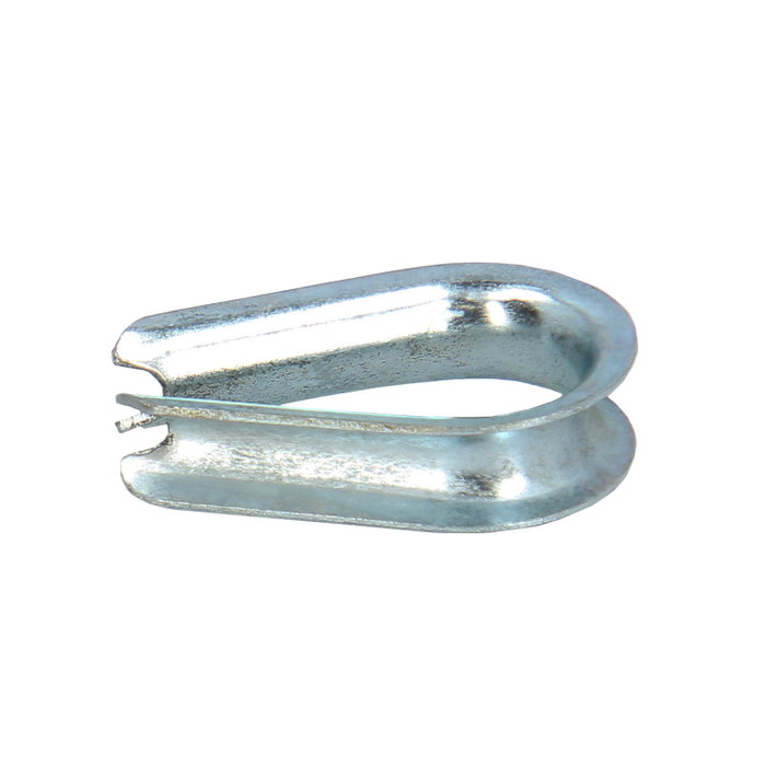 WOLFPACK LINEA PROFESIONAL Cosse-cœur zinguée pour câble 6 mm