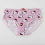 Cerdá - Pack de 6 Culottes Hello Kitty Single Jersey - Taille 6-8 Ans (06/08) - Motifs Assortis