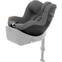 Cybex Sirona G Gold - Siège auto pivotant 360° i-Size (3 mois-4 ans, 61-105 cm, max 20 kg), Lava Grey