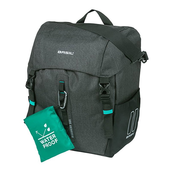 Basil Discovery 365D L Sacoche de porte-bagages 20L Bleu/Noir Basil Discovery 365D L Sacoche de porte-bagages 20L Bleu/Noir