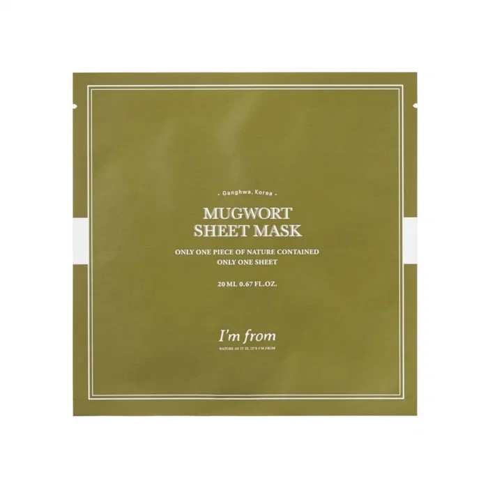 I'm From Mugwort Masque facial Revitalisant et Hydratant 20 ml