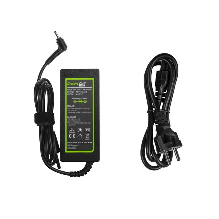 Green Cell AD73P Chargeur d'ordinateur portable 65 W Green Cell AD73P Chargeur d'ordinateur portable 65 W