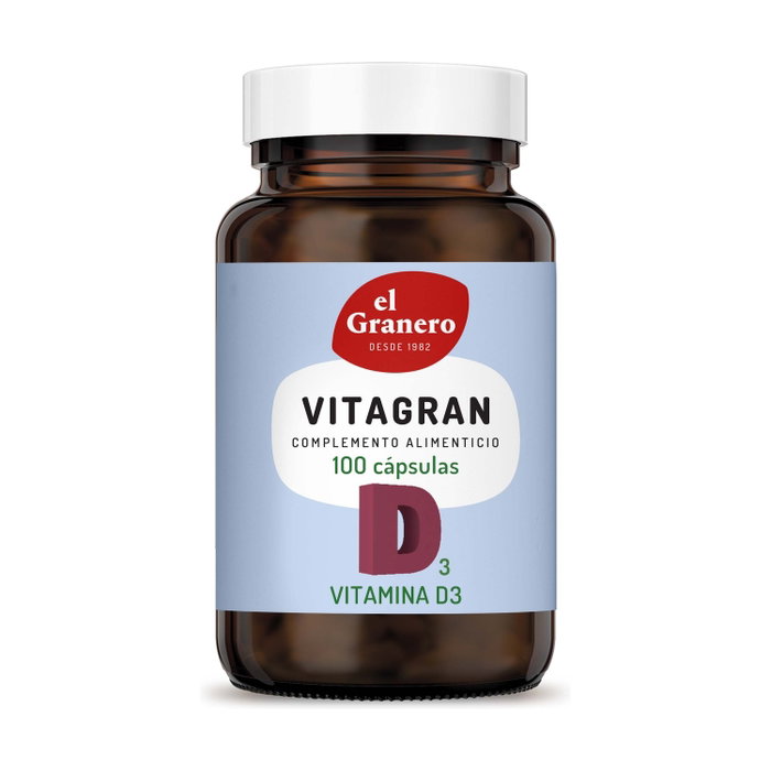 El Granero Integral Vitagran D3 100 capsules (4000 UI)