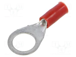 ERKO Connecteur anneau isolée rouge M8 8,5mm 0,5÷1mm2