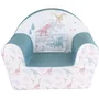 Fun House Fauteuil Club Dinosaures Jurassic World - Fauteuil Enfant - Dimensions 52 x 33 x 42 cm - Housse Lavable - Sécurisé
