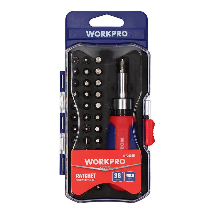 Jeu de tournevis Workpro 38 Pièces