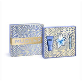 Mugler Angel - Coffret Voyage Parfum 50 ml Recargable avec Eau de Parfum 10 ml et Lotion pour le Corps 50 ml