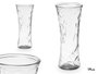 GIFTDECOR Vase en verre classique petit transparent