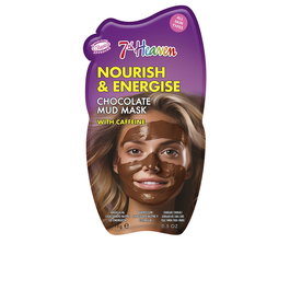 7Th Heaven Masque de boue au chocolat NOURISH & ENERGISE avec caféine et cacao 15g