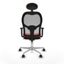 Piqueras y Crespo Chaise de Bureau 1D086N1 Orange Foncé