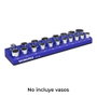 Workpro Boîte à outils Métal Bleu Magnétique