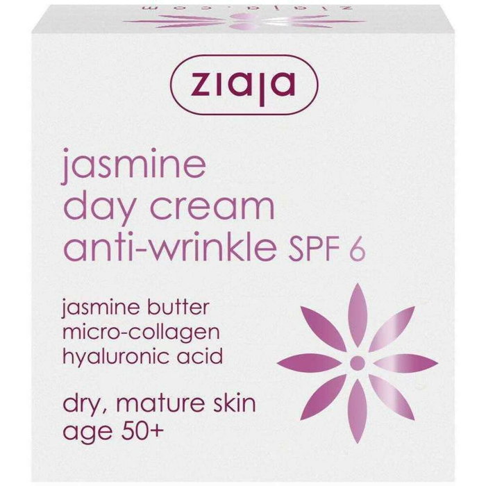 Ziaja Jazmin Crème visage jour anti-rides SPF 6, 50 ml Ziaja Jazmin Crème visage jour anti-rides SPF 6, 50 ml