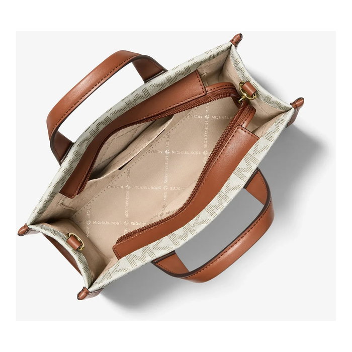MICHAEL KORS Sac Gigi 38T5G3GM5B-VANILLA Beige en Toile MICHAEL KORS Sac Gigi 38T5G3GM5B-VANILLA Beige en Toile