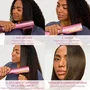 Shark SilkiPro HT401EUPK Lisseur et sèche-cheveux 2 en 1 Rose 1000W