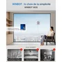 Ecovacs WINBOT W2S - Robot Nettoyage de vitres Blanc et Argent
