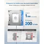 Ecovacs WINBOT W2S - Robot Nettoyage de vitres Blanc et Argent