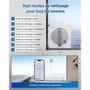 Ecovacs WINBOT W2S - Robot Nettoyage de vitres Blanc et Argent