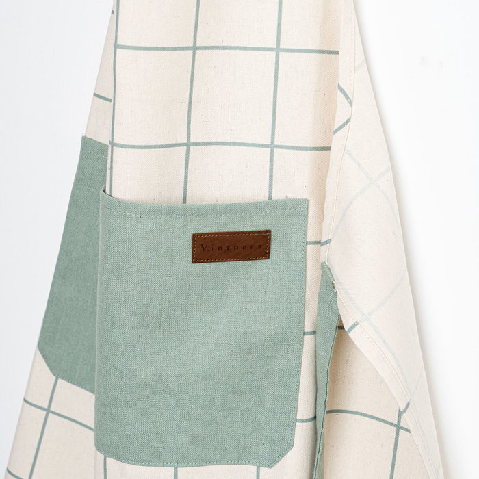 Vinthera Set Tablier et Maniques de Cuisine Okapi Recyclable 60x75 cm - 18x28 cm Vinthera Set Tablier et Maniques de Cuisine Okapi Recyclable 60x75 cm - 18x28 cm