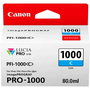 Canon PFI-1000 C Cyan 80ml