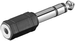 MicroConnect Adaptateur Audio AUDANR Mâle 6,35 mm vers Femelle 3,5 mm