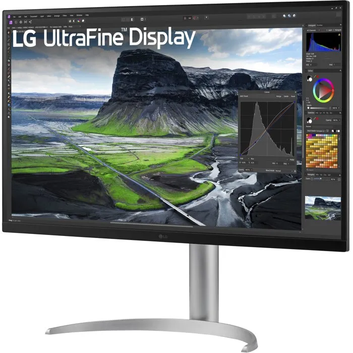 LG UltraFine 32UQ850V-W 32 pouces 4K UHD IPS Blanc