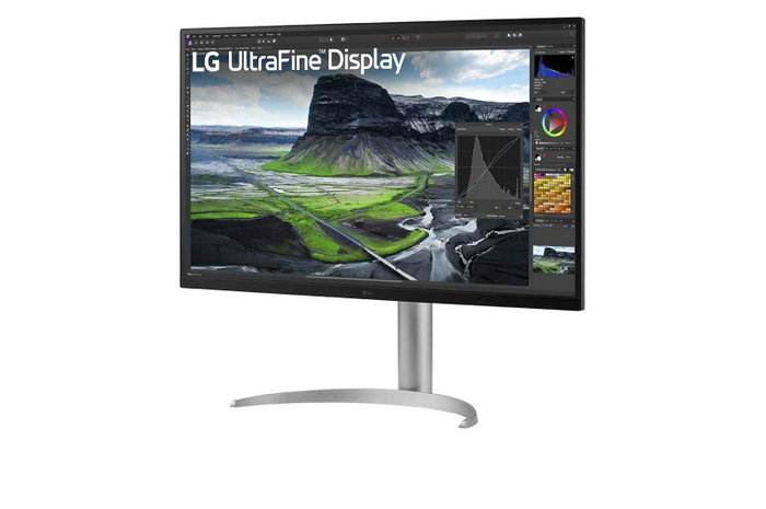 LG UltraFine 32UQ850V-W 32 pouces 4K UHD IPS Argent LG UltraFine 32UQ850V-W 32 pouces 4K UHD IPS Argent