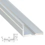 Profilé Aluminium Type E 2,02 m - Anodisé Plata