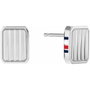 Tommy Hilfiger Boucles d'oreilles en acier inoxydable argenté