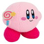 Kirby peluche Nuiguru-Knit Kirby with Invincible Candy Wand