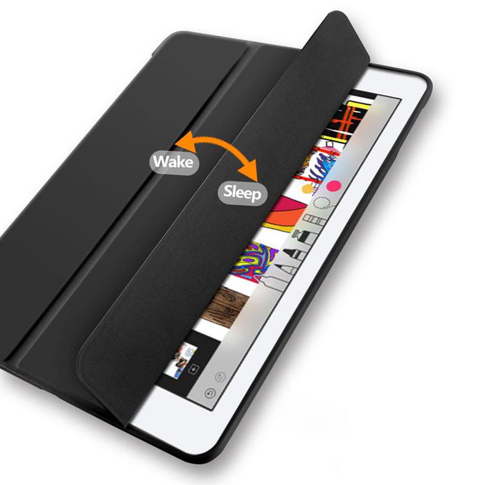 eSTUFF Étui Seattle avec compartiment intégré pour Apple Pencil pour iPad 11e/10e génération et iPad SE – Protection magnétique TPU noir eSTUFF Étui Seattle avec compartiment intégré pour Apple Pencil pour iPad 11e/10e génération et iPad SE – Protection magnétique TPU noir