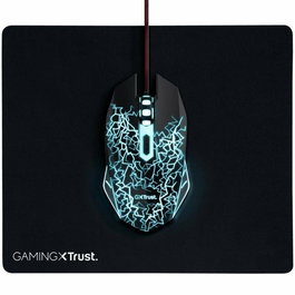 Souris Trust 24752 Noir 4000 dpi Tapis