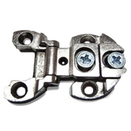 H.GIL Charnière de style Toledo Canto 32 finition Nickel