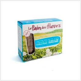 Le Pain Des Fleurs Cracker Sarrasin Bio Sans Sel Vegan 150g