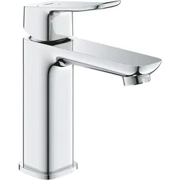 GROHE DICE - Mitigeur de lavabo Chrome, taille M, cartouche CH3, levier clic-clac, technologie SilkMove, débit 5 l/min