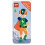 Apli Kids - Caisse Magnétique Mix & Max Superhéros 19709 - 30 Magnets pour Habiller les Personnages - Jeu Éducatif - Dès 3 Ans