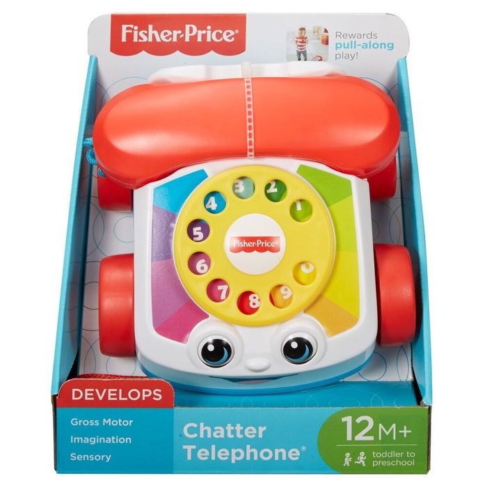 Fisher-Price Téléphone Animé - Jouet d'éveil multicolore