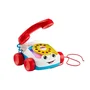 Fisher-Price FGW66 Le Téléphone Animé - Jouet d'éveil interactif pour bébé à partir de 12 mois (rouge et bleu)