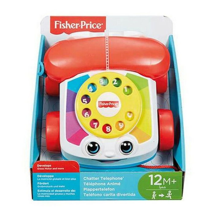 Fisher-Price Téléphone Animé - Jouet d'éveil multicolore
