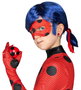 My Other Me Déguisement Ladybug avec Combinaison, Gants, Protège-Bottes, Masque, Perruque, Yo-Yo et Boucles d'Oreilles - Taille 9-11 Ans