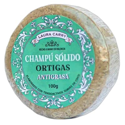 Laura Carry Shampoing Antigrasse à l'Ortie Cire d'Abeille Pure 100g Laura Carry Shampoing Antigrasse à l'Ortie Cire d'Abeille Pure 100g